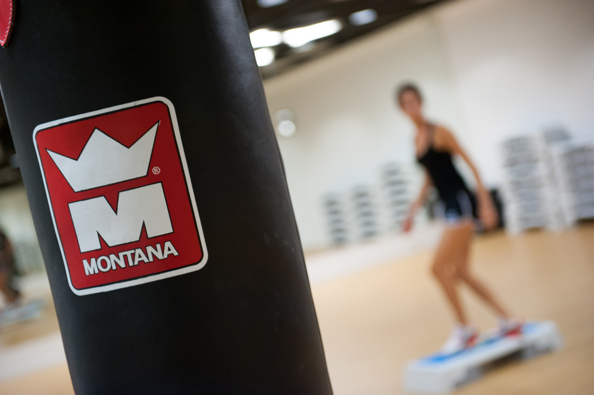 Salle de fitness Nice - sac de boxe