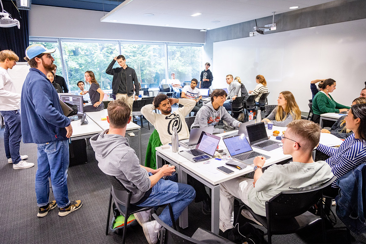 Étudiants en cours