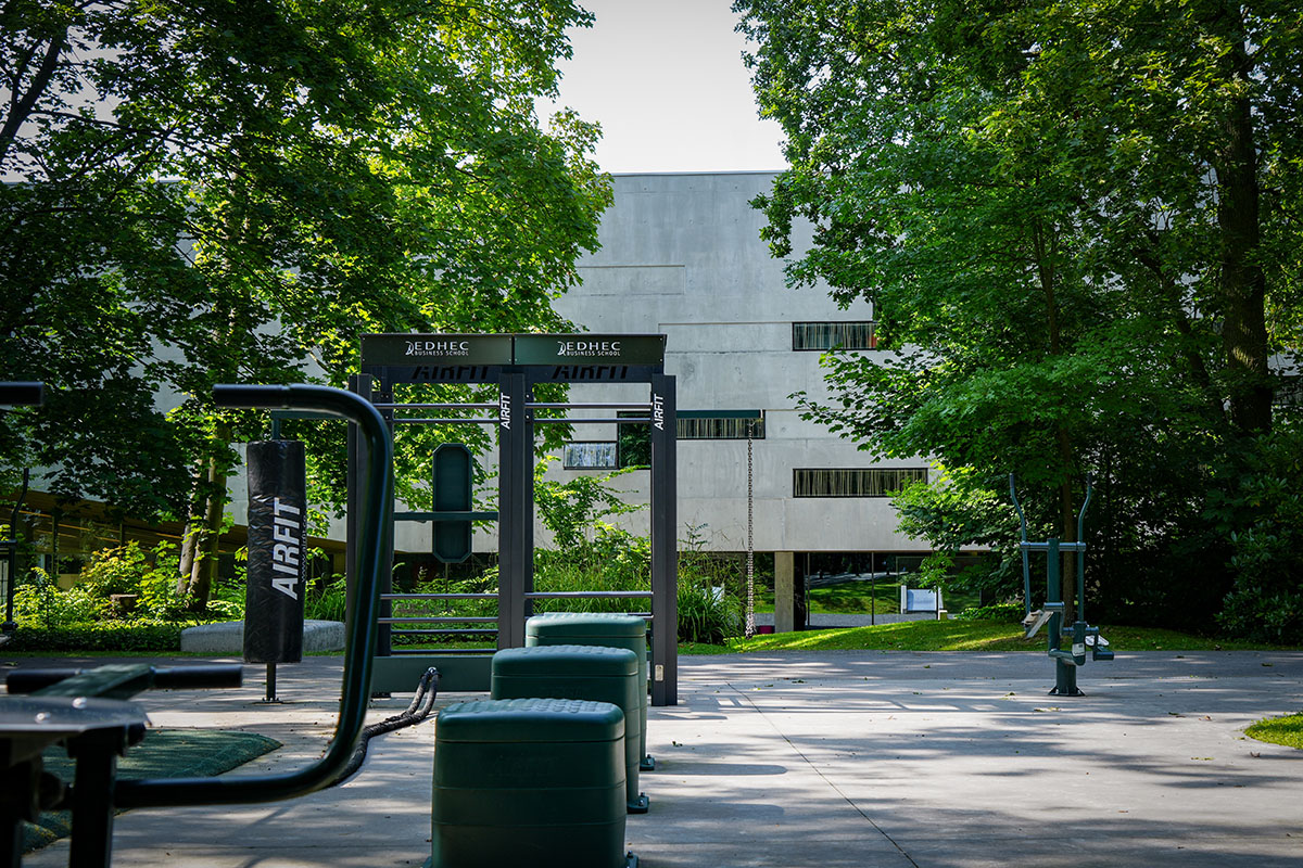 Station de CrossFit du campus de Lille